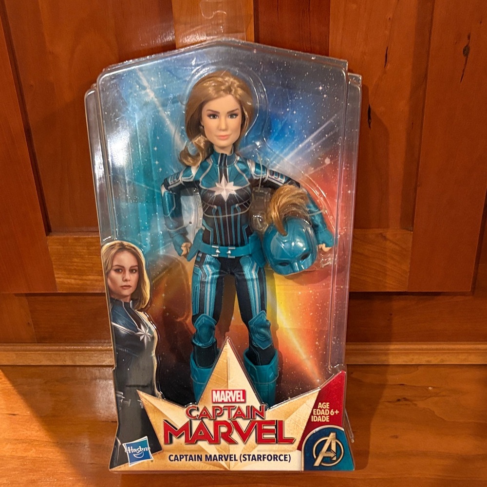 Marvel Captain Marvel Starforce Doll - Blue and Teal Outfit